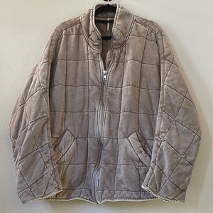 Free People quilted jacket
